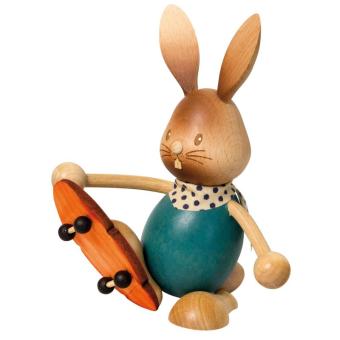 Drechslerei Kuhnert Stupsi mit Skateboard Neu 2024 