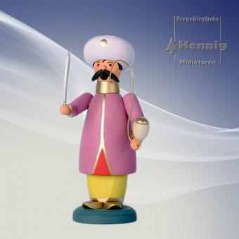 Hennig Miniaturen Räuchermann Rauchmann Türke 
