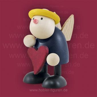 Hobler Engel Hans stehend mit Herz 