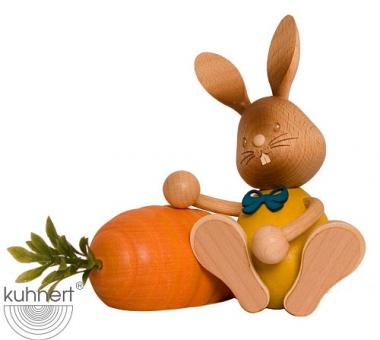 Drechslerei Kuhnert Hase Stupsi mit Möhre 