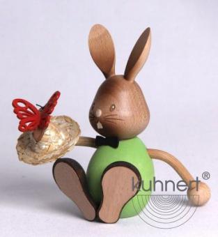 Drechslerei Kuhnert Hase Stupsi Schmetterling 