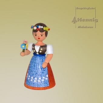 Hennig Miniaturen Almabtrieb Dirndl 