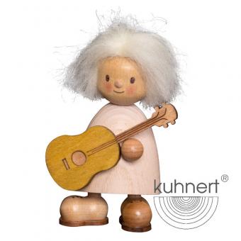 Drechslerei Kuhnert Holzfigur Finn mit Gitarre Neu 2020 