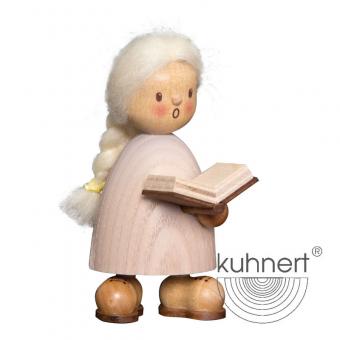 Drechslerei Kuhnert Holzfigur Finja mit Buch Neu 2020 