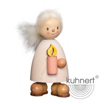 Drechslerei Kuhnert Holzfigur Finja mit Kerze Neu 2020 