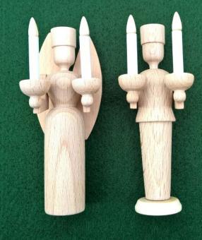 Hennig Miniaturen Bastelsatz Bergmann und Engel 