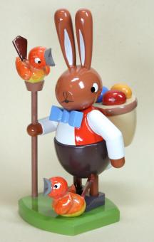 Leichsenring Osterhase Eierhändler groß 