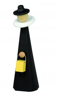 KWO Kurrendefigur mit Laterne schwarz modern 