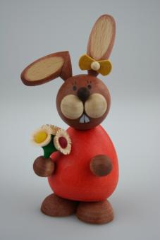 Paul Ullrich Osterhase mit Blumenstrauß 