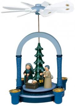 KWO Pyramide Christi Geburt blau-grau Rarität 