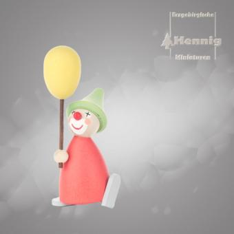 Hennig Miniaturen Clown Charlie rot 