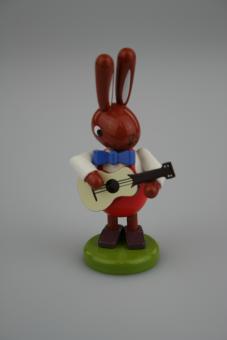 Leichsenring Osterhase mit Gitarre klein 