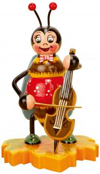 Hubrig Käfer Hummel mit Cello Rarität 