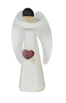 KWO Engel mit Herz weiß modern 
