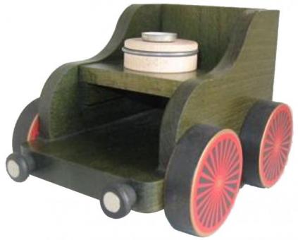 KWO Eisenbahnwagen grün 