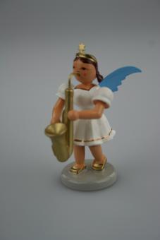 Blank Kurzrockengel mit Saxophon farbig 