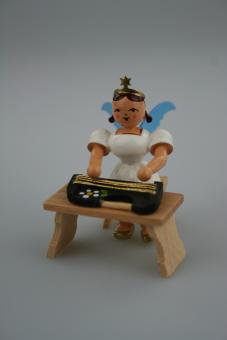 Blank Kurzrockengel mit Zither farbig 