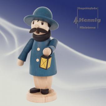 Hennig Miniaturen Räuchermann Rauchmann Nachtwächter neu 