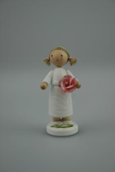 Flade Mädchen mit Rose rose 