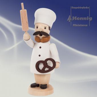Hennig Miniaturen Räuchermann Rauchmann Bäcker 