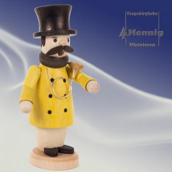 Hennig Miniaturen Räuchermann Rauchmann Postillion neu 