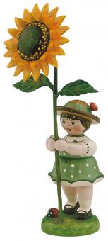 Hubrig Blumenmädchen mit Sonnenblume 