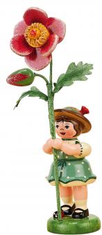 Hubrig Blumenmädchen mit Heckenrose 