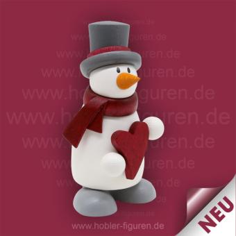 Hobler Schneemann Fritz mit Herz Neu 2025 