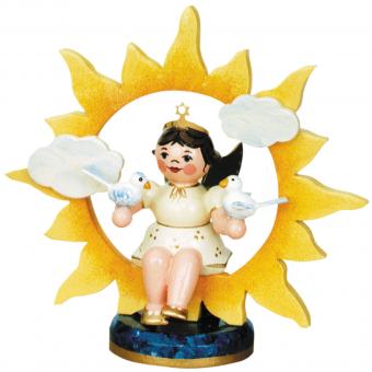 Hubrig Engel Sonne mit Tauben 