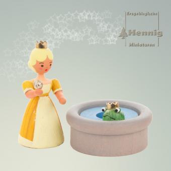 Hennig Miniaturen Froschkönig Rarität 
