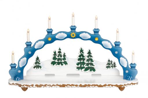 Hubrig Winterkinder Schwibbogen klein 