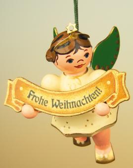 Hubrig Baumbehang Engel Frohe Weihnachten 