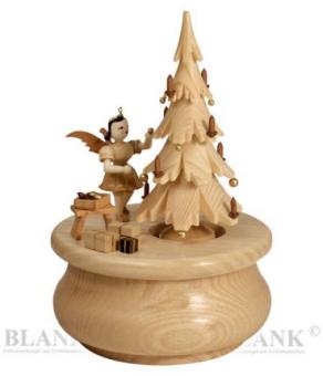 Blank Spieldose Weihnachtstraum natur 