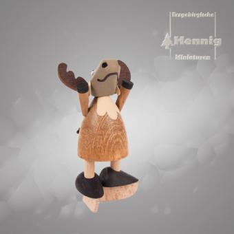 Hennig Miniaturen Elch Pirouette 