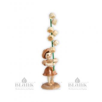 Blank Blumenkind mit Maiglöckchen natur 