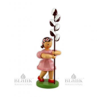 Blank Blumenkind Maikätzchen farbig groß 20cm 