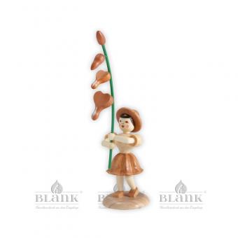 Blank Blumenkind mit Tränendes Herz natur Rarität 