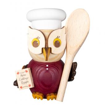 Drechslerei Kuhnert Holzfigur Mini Eule Koch Neu 2022 