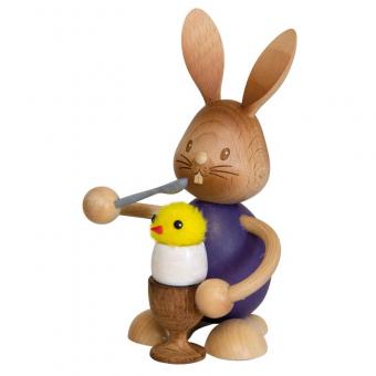 Drechslerei Kuhnert Stupsi Hase mit Eierbecher Neu 2023 