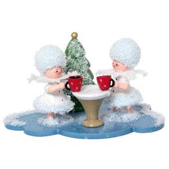 Drechslerei Kuhnert Schneeflöckchen auf Weihnachtsmarkt auf Wolke 
