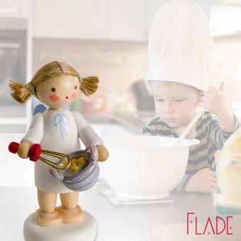 Flade Engel mit Schneebesen 