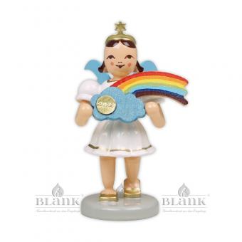 Blank Kurzrockengel Jahresengel mit Regenbogen farbig Sonderedition Neu 2023 