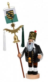 KWO Räuchermann Bergmann mit Schellenbaum Neu 2020 