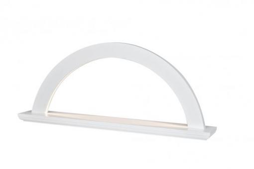 KWO Lichterbogen Leerbogen weiß LED modern 