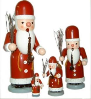 Holzkunst Gahlenz Räuchermann Weihnachtsmann lackiert 17cm 