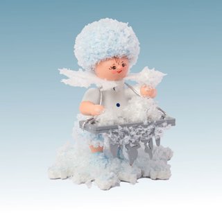 Drechslerei Kuhnert Schneeflöckchen mit Eiskugeln 