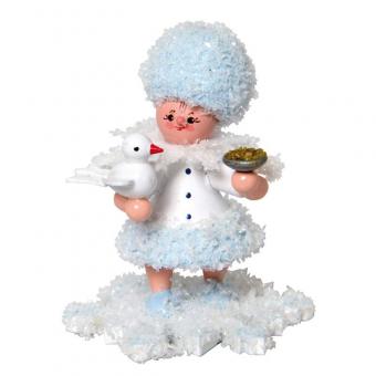 Drechslerei Kuhnert Schneeflöckchen mit Taube Neu 2023 