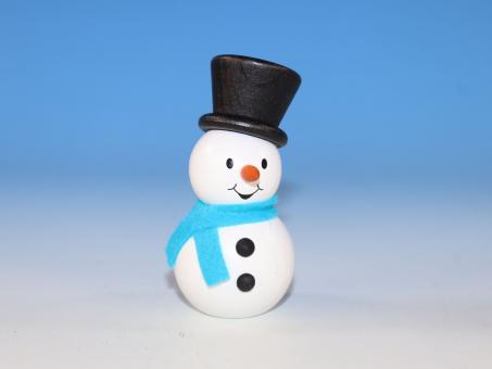 Paul Ullrich Schneemann mit Schal 