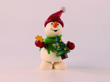 Paul Ullrich Schneemann mit Weihnachtsbaum Neu 2020 