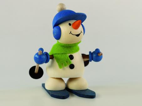 Paul Ullrich Schneemann Skifahrer Neu 2020 